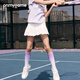 
onmygame girls tennis skirt summer children's anti-exposure sports short skirt pleated skirt A-line skirt skirt ice cream white 140