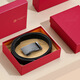 Goldlion Men's Belt Fashionable Cowhide Belt Gift Box Business Men's Automatic Buckle Belt New Year's Gift