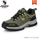 Western Region Kamelkamel-Kamel Herrenschuhe echte Leder-Wanderschuhe Herrenleder wasserdichte Sportschuhe tragen resistente Bergklettern im Freien Wanderschuhe Militärgrün ST14088 XW-Camel Offizielle Marke Offiziell 41