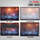 Kakayu convient au film 2025 Lenovo Saveur Y9000p Black Myth Wukong Esports Game R9000P Computer Computer Sticker Y7000 Pattern de protection de cas pour ordinateur portable KK-723 ABCD Surface + Film de clavier + film tempéré HD
