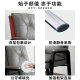 JEJE chess and card room special mahjong chair backrest home comfortable computer chair mahjong machine chair gray leather-painted legs-[double thickened] fixed armrests