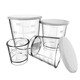 Zhenyou (Grsaed) four-piece set of fishing measuring cups, high-precision scale bait and bait measuring cup, non-stick bait mixing cup, special transparent measuring cup for fishing gear