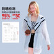 Antarctic Sun Protection Clothing Women's Anti-UV Women's Outdoor Summer Breathable Sun Protection Clothing Jacket Lightweight Quick-Drying Skin Clothing Windbreaker White (Female) - Mid-Length 553 S