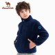 Camel Children's Clothing Children's Autumn and Winter Fleece Jacket Fashion Cardigan Boy's Coral Fleece Jacket Warmth A0W645951