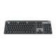 罗技（Logitech）优选系列K865(K845升级款)无线机械键盘 商务办公键盘 电竞游戏键盘 104键全尺寸双模连接 K865 石墨黑