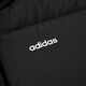 Adidas Winter Unisex Hooded Long Duck Down Sports Leisure Down Jacket Black L