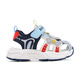 Zapatos para niños Babudou para Summer Soft Sole Zapatos para niños Sandalias deportivas transpirables 105342078 azul marino/luna poco profunda 25