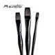
Martini Black Fatty Watercolor Pen Flat Head Painting Brush Squirrel Brush Acrylic Painting Flat Head Pen 3 Combination Set Q728