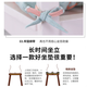 Rongtao seat cushion butt cushion office sedentary dormitory college student floor tatami seat cushion stool chair chair cushion light color grid 40X40 thickened cotton and linen square 6