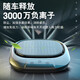 Purun car negative ion solar air purifier new car interior generator removes formaldehyde, sterilizes and smoke odor UVC sterilization + AI intelligence + light energy + perfume