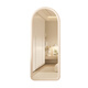 Dexu full-body mirror home floor-standing mirror Internet celebrity dressing mirror ins style fitting mirror for girls bedroom makeup special mirror white 150*40cm [wall style]