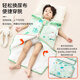 Baby-faced baby sleeping bag, large children's anti-kicking quilt, baby's removable sleeves, extended bag, newborn autumn and winter thickened quilt
