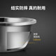 Cui Dahuang stainless steel basin and sieve five-piece set 304 steel enlarged and thickened vegetable basin drain and basin salad dressing basin
