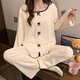 Pajamas de xiangyaxin con almohadilla de cofre para la primavera y otoño de la mujer NUEVA PRINCESA SETRA SEÑORA VELVET DE VILVEL DE VILA DE VILLA DE VILLA CALIENTE CODIA DE CÓDIGO XL PURPRO XL 120-130JIN [Jin iguala 0.5 kg]