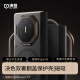 决色（DEFENSE）适用于华为Mate XT非凡大师真皮翻盖保护壳全包xt三折叠手机壳透明双奢磁吸智能视窗保护套晶透黑