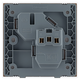 Legrand Switch Socket Panel, Huacai -Serie Keramik Weiß 86 Verstecktypen, 10A falsch ausgerichtete fünf Löcher falsch ausgerichtet