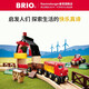 Brio [Electric Steam Train] Шведский качественный паровой трассы Toys Toys Kids's Gift 3 года + 33592 серия серии Red Electric Train