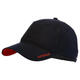 Decathlon Herren Sun Hut leerer Top-Hut Baseball Hut Marine Blau-Rot und dünn (neue und alte Modelle zufällig versendet) 2669062