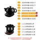 Zhushuixi decoction pot, traditional Chinese medicine pot, traditional Chinese medicine electric casserole, fully automatic health pot, medicine pot, ceramic casserole, household B4.5L pot + 6.5L soup pot B + upgraded base