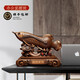 Jushanyuan Zhaocai Golden Dragon Fish Ornaments Salon Home Living Room Decoration Crafts Company Stand et Hotel Opening Cade