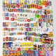Dongzhitiandi Miniature Food and Toy Blind Box Mini Blind Bag Model Supermarket Simulation Snack Ornament Boys and Girls DIY New Year Gift Convenience Store Mix [30 Random Mixed Blind Boxes]