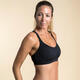 Decathlon swimsuit women's slim bikini hot spring black top XS80-90Jin [Jin equals 0.5 kg] 2379598
