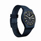 Swatch Swiss watch Gentleman Blue 2.0 Double Calendar Graduation Gift Quartz Men's and Women's Watch Exam Table SO28N702