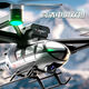 JJR/C-Fernbedienungsflugzeug DC-135 Quad-Achse-Hubschrauber-Grundschule Kleine Luftfotografie-Drohne Kinder Spielzeug Flugzeug resistent gegen fallen