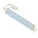 Li Mengzi LED7030 Tremblage en trois couleurs et légers Énergie Énergie Source de lumière 5730 Branche de lampe de plafond en deux couleurs 4W8W12W16W. 695x18mm10-watt en trois couleurs (pas de lecteur)