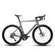 Jiawo JAVA road bicycle hydraulic disc brake 7170 electronic speed barrel shaft carbon fiber bend handle racing VESUVIO bright titanium L (height: 178-188CM)