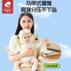 Haoyi Waist Stool Baby Carrier Summer Breathable Baby Carrier before Traveling Baby Carry-Free Hands-Carry Baby Carrier Khaki Color [Rotating waistband, breathable and not stuffy]