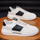 Men's summer breathable canvas shoes 2024 new men's cloth shoes Korean style trendy versatile casual board shoes trendy shoes 9906 white and black 39