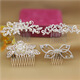 Ming Fujian Xi's Tadle-In-Law's Pearl Pearl Rhinestone Hair Cocina Madre Vestido de novia PiS en forma de U cabello horquilla LB1011