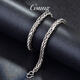 GsunG platinum men's bracelet PT950 new fashion Chopard bracelet atmospheric platinum bracelet for men and women three-dimensional weaving. Priced by gram. Contact customer service before bidding for gold price.