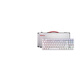 Cherry Cherry MX8.2TKL Wireless Mechanical Keyboard Bluetooth à trois modes de bureau en alliage E-Sports 87 Clé à trois modes Blanc Blue Axe