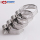 304 stainless steel hose clamp, pipe clamp, pipe clamp, pipe clamp, live clamp, water pipe, range hood, washing machine gas pipe, diameter 27-51mm, 3 pieces