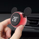 Digalun Auto Parfüm Auto Parfüm Luftauslass Auto Parfüm Auto Cartoon Damen Herrenauto -Ornamente Auto Aromatherapie Car Innenzubehör Deodorisierung Balsam luftfrischer elektroplieren rot