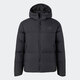 Adidas down veste masculine 2024 hiver nouveauwearwear extérieur chaude à la veste décontractée jv6187 noir L