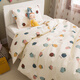 Kinzhibao 100-count pure cotton children's quilt cover single piece 1.2m 1.5m bed cotton cartoon baby kindergarten quilt cover Strawberry Komachi 100-count long-staple cotton 120x150cm cotton children's quilt cover