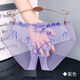 Yan Beiwei's sexy underwear high-end lace open crotch revealing underwear thong couple exciting dating robe 8 838 bean green M