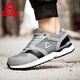 Zapatos protectores máximos para hombres y mujeres, cabezas de acero, anti-sambre, cuatro temporadas, liviano, transpirable, a prueba de olor, absorción de choques, sitio de construcción resistente al desgaste, seguro y de moda, Pigeon Grey, Anti-Smashing, 40