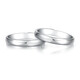 PT950 Platinum Pair of Platinum Rings for Couples, Gifts for Girlfriends, Couples Pair of Rings, Free Engraving