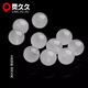 Lingjiujiu Hetian jade white jade loose bead bracelet jade bead bracelet with beads diy single bead bead accessories separated beads round beads 1 round bead 6mm