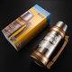 
Sibao Thermal Pot 304 stainless steel Panao B2 outdoor travel portable large capacity car kettle 2100ml Panao c2-1050ml Champagne golden