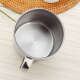 Stainless steel water cup children's student cup single layer with handle kindergarten cup drinking cup summer tea cup 304A7cm thickened cup with magnetic style