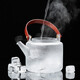 Mesni glass tea brewing pot, spray tea steaming pot, steaming and boiling one-piece teapot, kung fu tea set, steaming and boiling one-piece pot