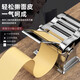 Jingyan [Home Small Electric] Nudelmaschine Vollautomatischer Nudel Pressmaschine Elektrische Handelsmaschine kleine Haushaltsmaschine Multifunktionales Nudel kneten Knödelknödelhaut Heluo Nudelhaut Hauthaut Edelstahl-Maschine Zwei-Blatt-Typ [Nudelpressen + Dumpling-Haut + 3 Arten von Nudeldrücken].