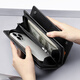 MashaLanti men's wallet long wallet large capacity bank card bag zipper hand coin wallet high-end birthday gift
