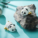 Yongfengyuan (auratic) Chinese tea set accessories, panda doll, tea pet, gift box packaging, desk tea table ornaments, Winwin cat ornaments (55mm-D style)