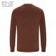 
EMZ Ordos [100% cashmere] cashmere sweater winter new product warm worsted round neck base men's sweater brick red XL 180/96A